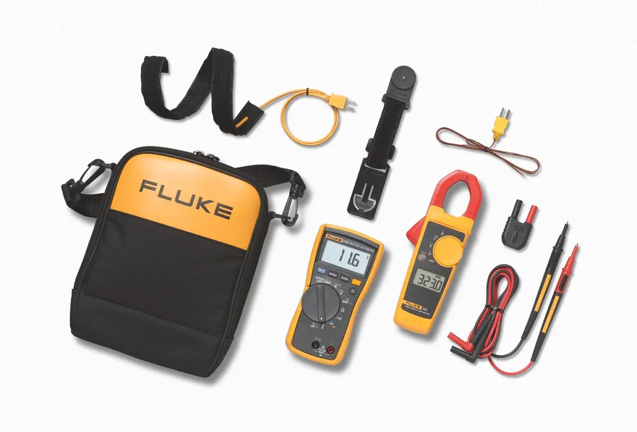 Produktfoto 1 von Combo Kit mit Echteffektiv-Multimeter u. Strommesszange