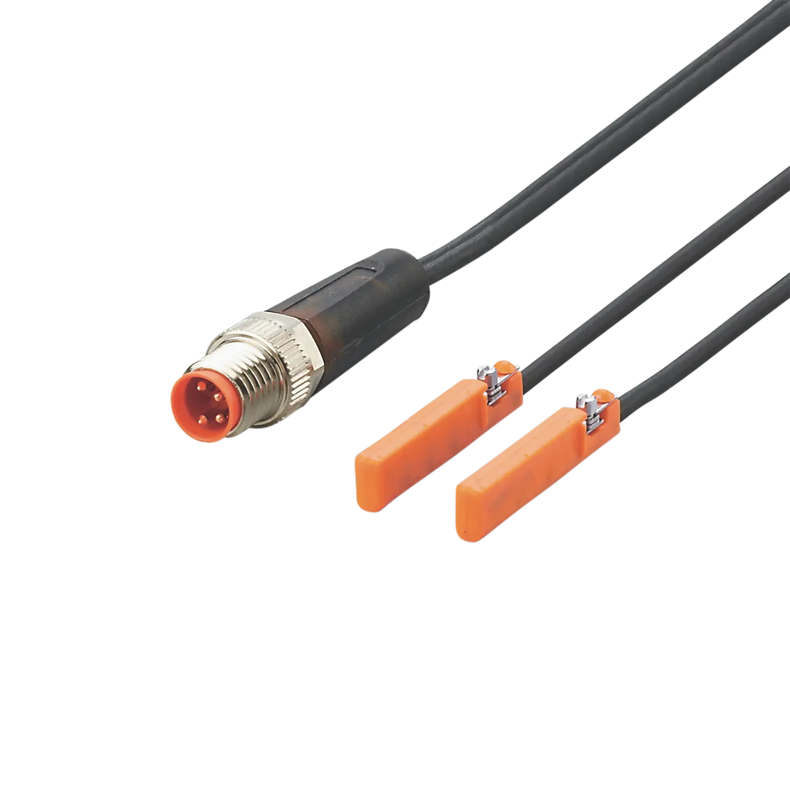 Produktfoto 1 von Zylindersensor AMR 26,1x2,8x5,5 2mT Schließer DC PNP 0,3m PUR M8 3L 5000Hz