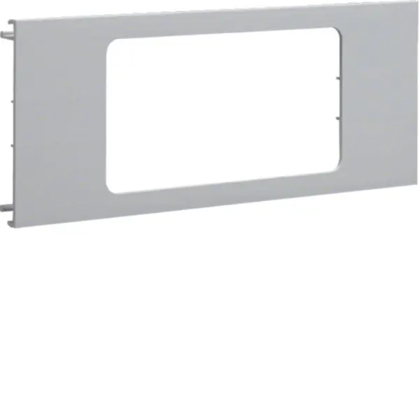 Produktfoto 1 von Blende 2f R7 für UP-Einsatz mit Rahmen PVC zu BR Oberteil 100mm lichtgrau