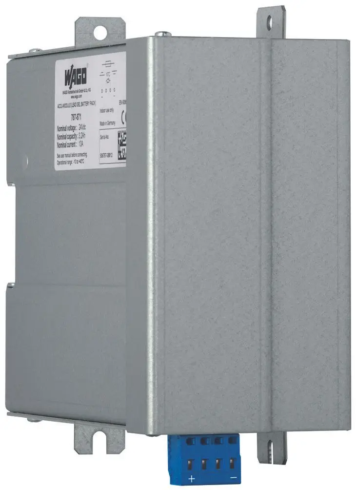 Produktfoto 1 von Blei-Vlies-Akku-Modul,Eingangsspannung DC 24 V,Ausgangsstrom 20 A