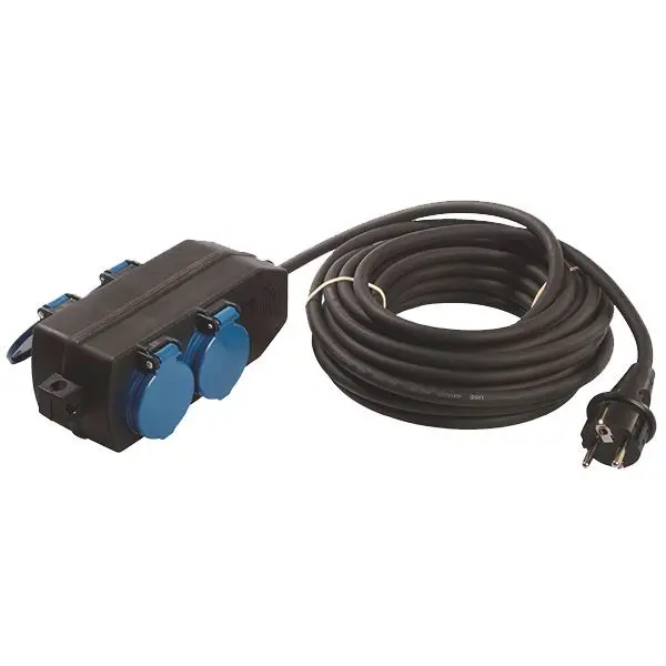 Produktfoto 1 von Verteilersteckdose 4xSchuko Strom 10m Schuko