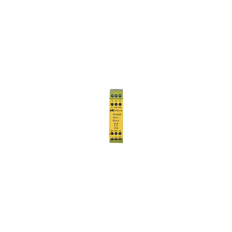 Produktfoto 1 von PNOZ X2 24VAC/DC 2n/o Sicherheitsschaltgerät