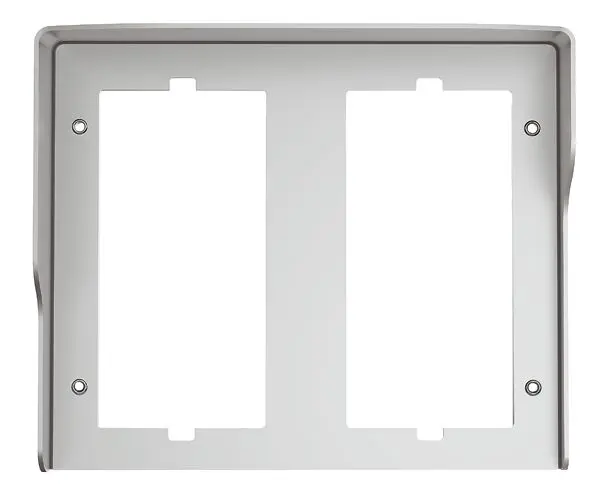 Produktfoto 1 von Regendach f.Türstation SFERA, 4 Module, Allmetal