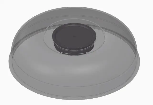 Produktfoto 1 von Dome-Kuppel (getönt) f.MOBOTIX MOVE Vandal Multisensor