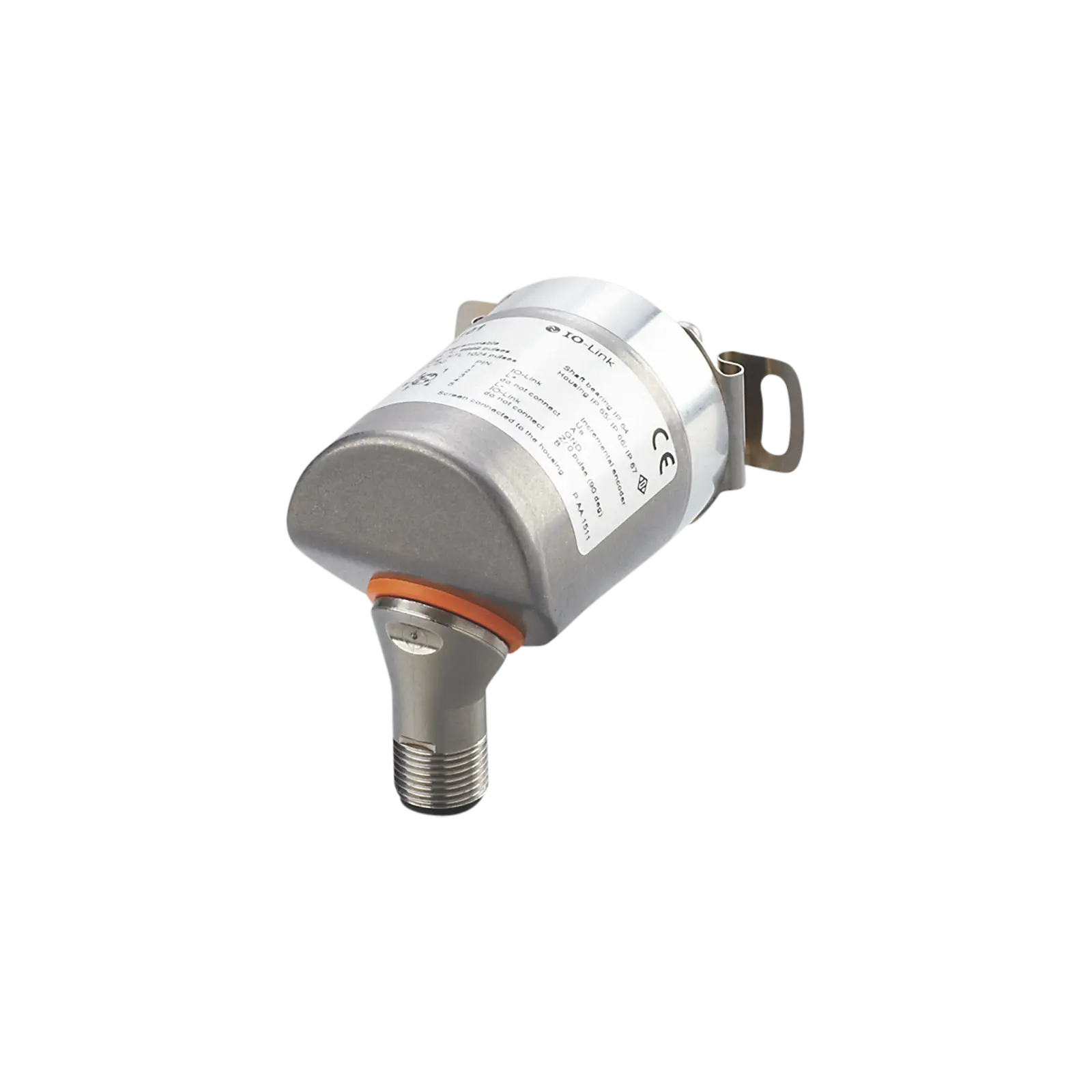 Produktfoto 1 von Einseitig offener Hohlwellendrehgeber D=6mm 1...10000 IO-Link M12