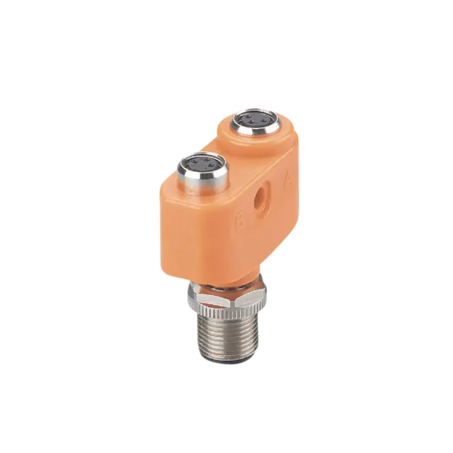 Produktfoto 1 von Y-Verteiler <50VAC Gehäuse PA orange FKM IP65/67-69K