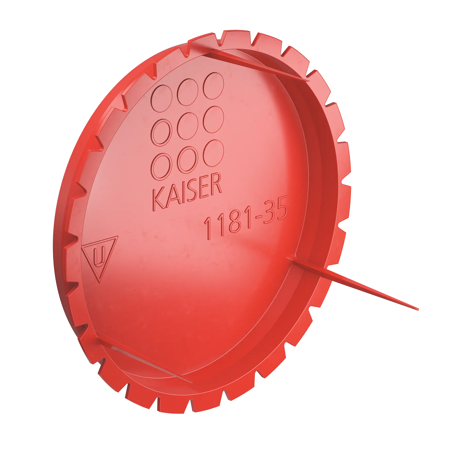 Produktfoto 1 von Signaldeckel für D 35 mm, rot