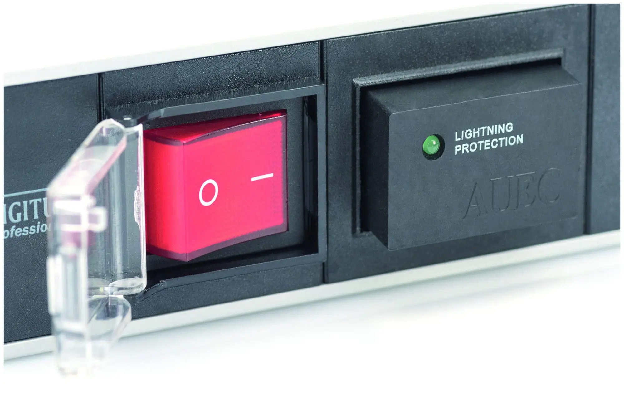Produktfoto 1 von DIGITUS 1U Aluminium PDU 16A Plug 250VAC 50/60Hz 7f Schalter