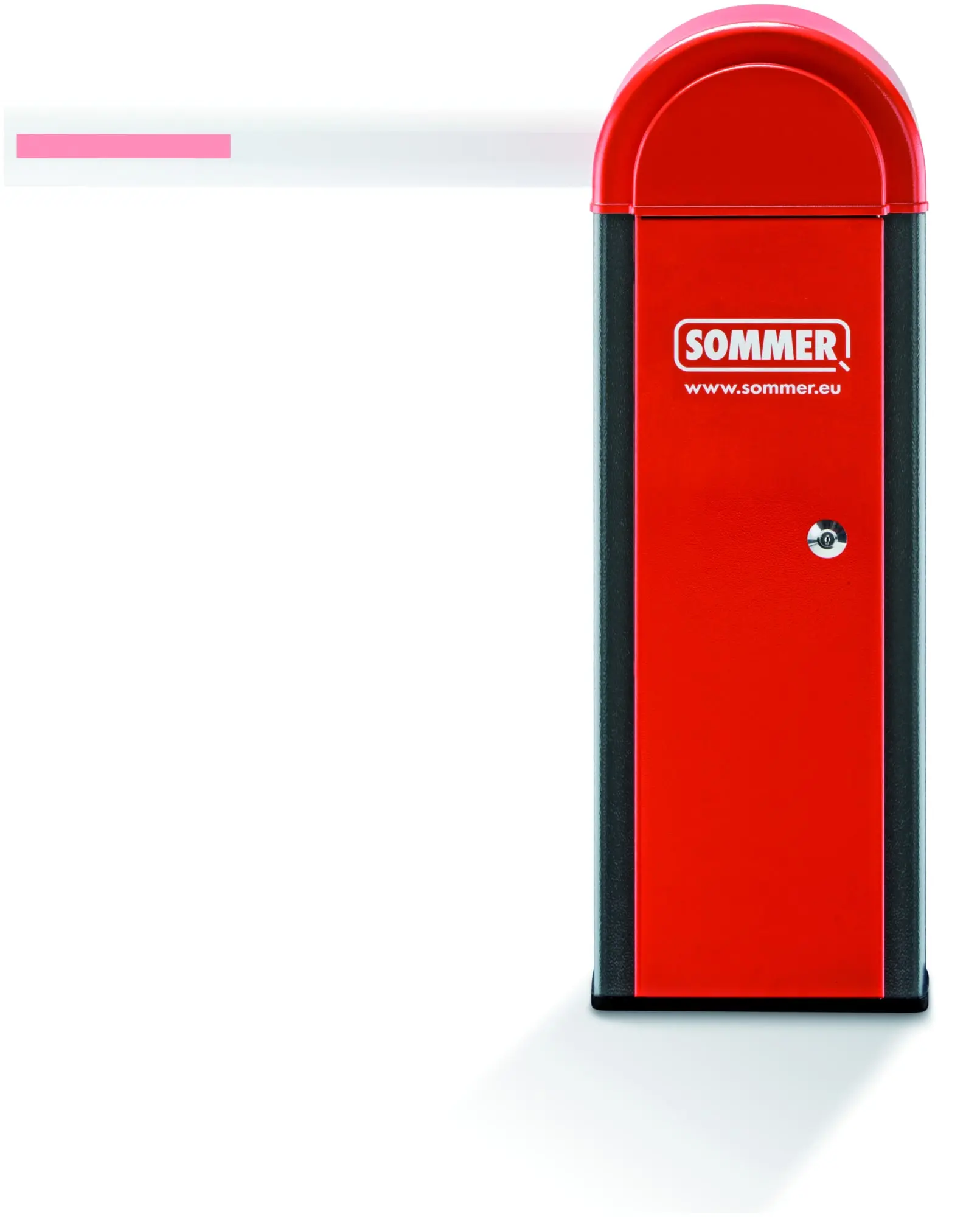Produktfoto 1 von ASB-Stahl links schließend, 868,95MHz 230V 50-60Hz SOMMER-Ausf. anthr./rot