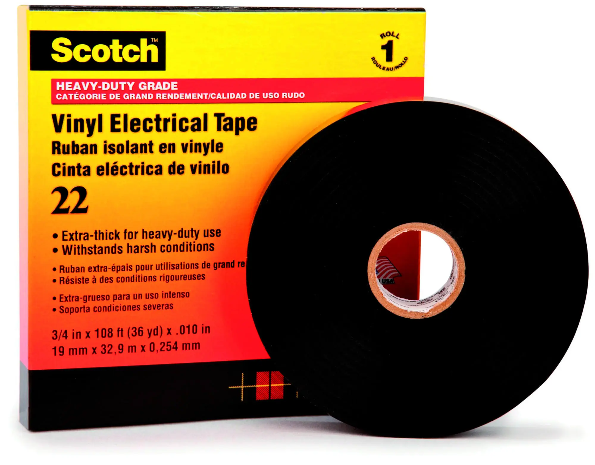 Elektro Isolierband 19mm x 33m schwarz