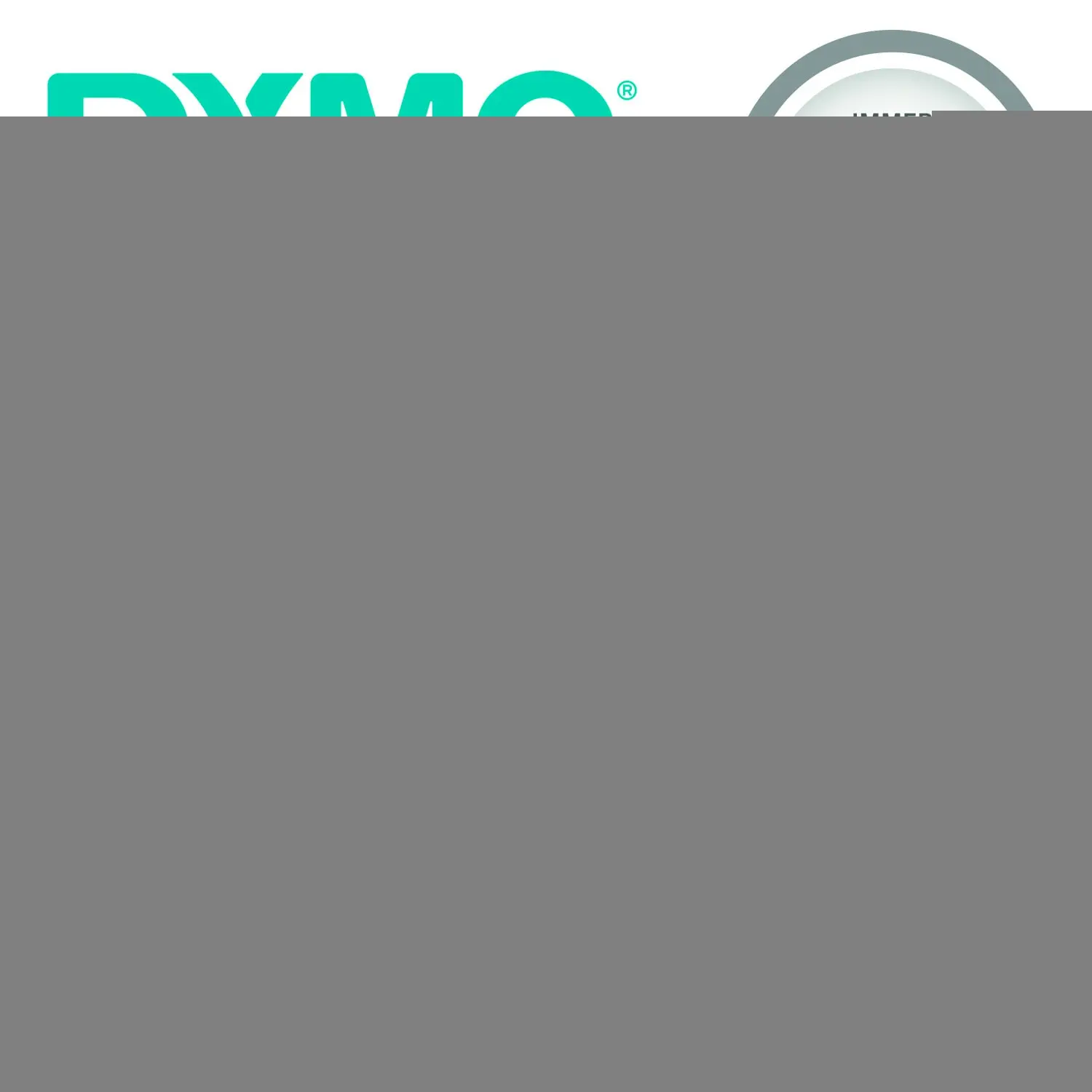 Produktfoto 1 von D1-Schriftband LabelManager 19mmx7m Poly wieder abl. sw auf ws