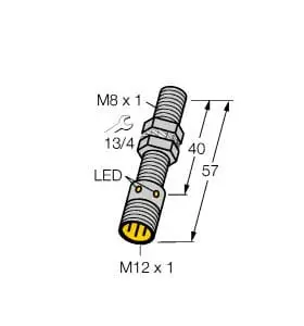 Produktfoto 1 von Magnetfeld-Sensor Magnetinduktiver Näherungssensor