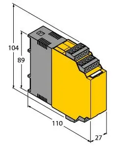 Produktfoto 1 von Trennschaltverstärker 4-kanalig TÜV 04 ATEX 2604