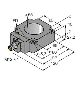 Produktfoto 1 von Induktiver Sensor Ringsensor