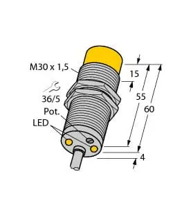 Produktfoto 1 von Induktiver Sensor Drehzahlwächter