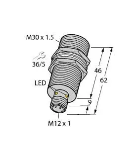 Produktfoto 1 von Induktiver Sensor uprox