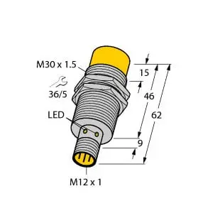 Produktfoto 1 von Induktiver Sensor