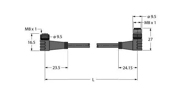 Produktfoto 1 von Hochtemperaturfeste Aktuator- und Sensorleitung Verbindungsleitung
