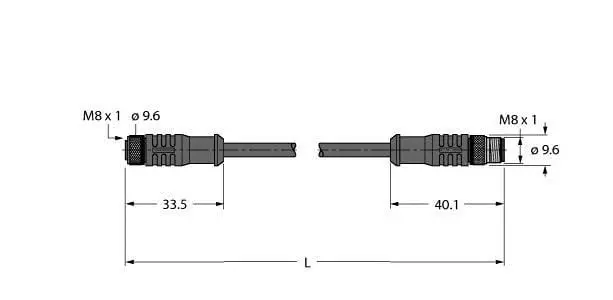 Produktfoto 1 von Hochtemperaturfeste Aktuator- und Sensorleitung Verbindungsleitung