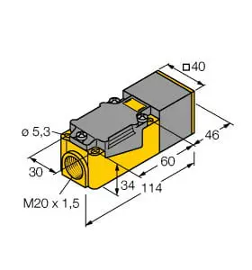 Produktfoto 1 von Induktiver Sensor mit Analogausgang