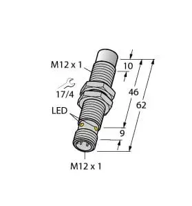 Produktfoto 1 von Induktiver Sensor uprox