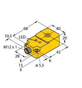 Produktfoto 1 von Induktiver Sensor uprox