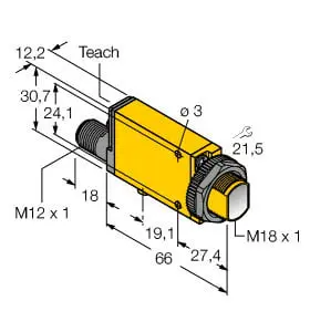 Produktfoto 1 von Opto Sensor Basisgerät für Glaslichtleiter