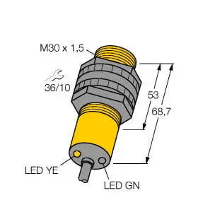 Optoelektronischer Sensor Einweglichtschranke (Empfänger)