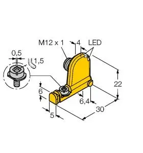 Produktfoto 1 von Magnetfeld-Sensor für Pneumatikzylinder