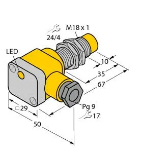 Produktfoto 1 von Induktiver Sensor KEMA 02 ATEX 1090X