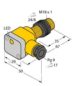 Produktfoto 1 von Induktiver Sensor KEMA 02 ATEX 1090X
