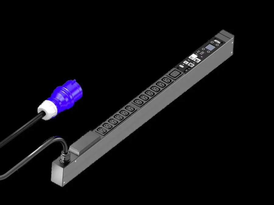 Produktfoto 1 von PDU metered plus, 16A/1P CEE 12xC13 + 1xC19