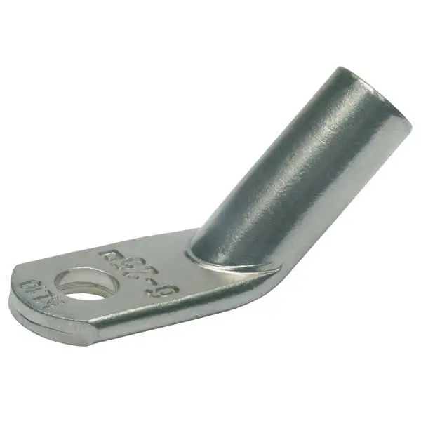 Presskabelschuh DIN 46235,45° abgewinkelt,150qmm,M16, E-Cu,galvanisch
