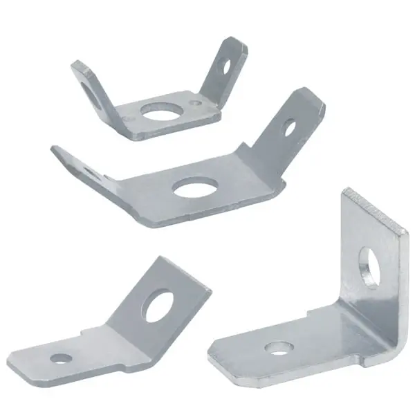Produktfoto 1 von Flachstecker mit Befestigungsloch,Abmessungen im Steckber