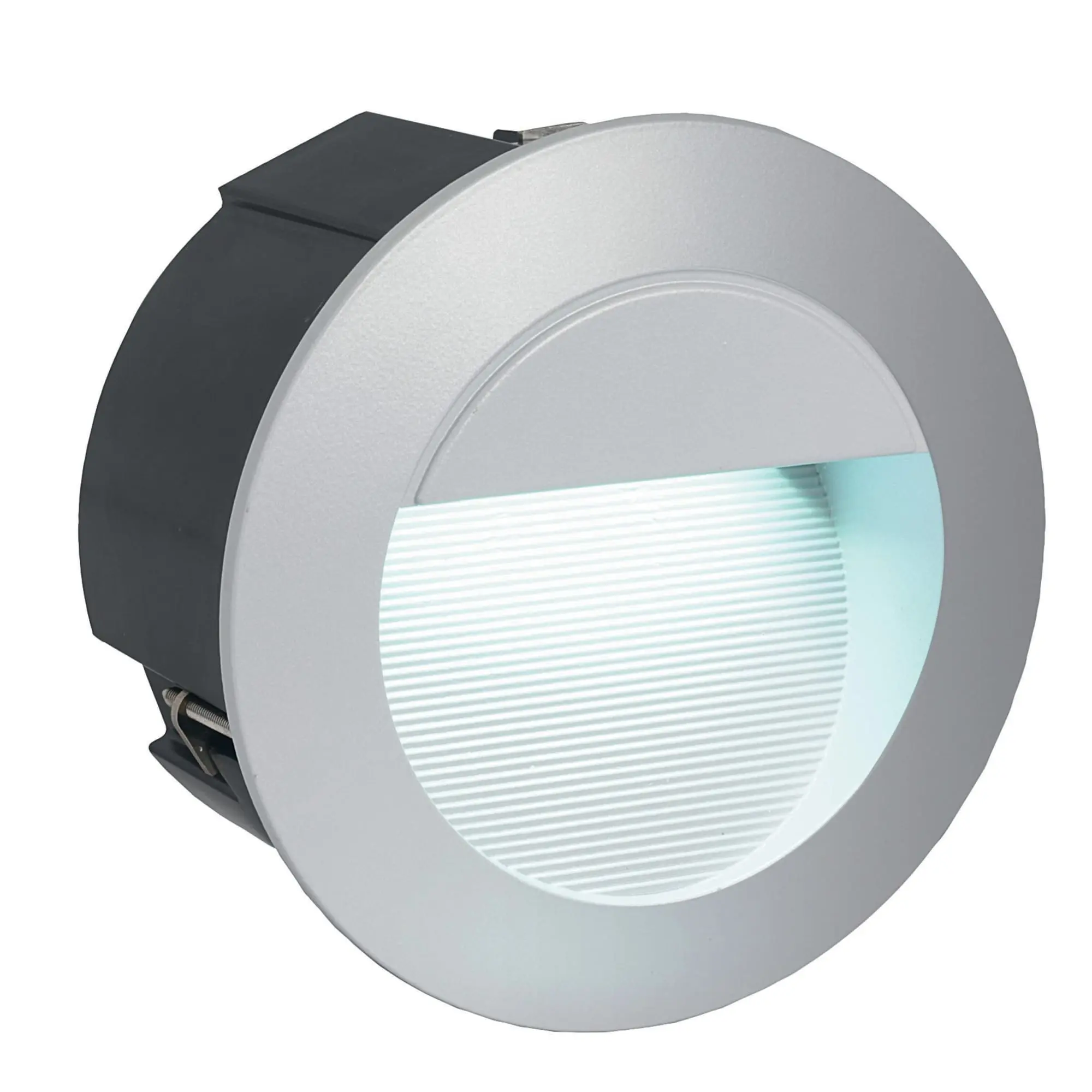 Außen LED-Wandeinbauleuchte Silber ZIMBA-LED 2,5W