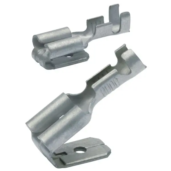 Produktfoto 1 von Flachsteckhuelse mit Abzweig,1,5qmm-2,5qmm,4,8mmx0,8mm,CuZn,g