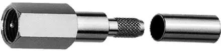 Produktfoto 1 von FME-Kabelstecker CR/CR LC G7 (RG-316/U) 604