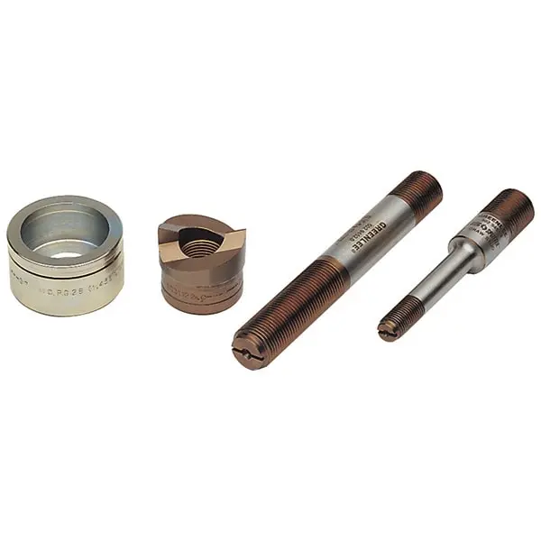 Produktfoto 1 von Spalt-Blechlocher-System, 50,8mm, ISO50, Materialstärke V2A-Stahl 3,5mm