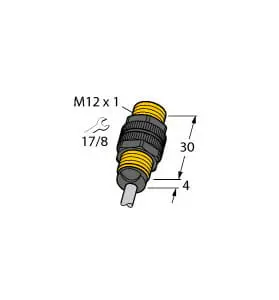 Produktfoto 1 von Induktiver Sensor mit erweitertem Temperaturbereich KEMA 02 ATEX 1090X