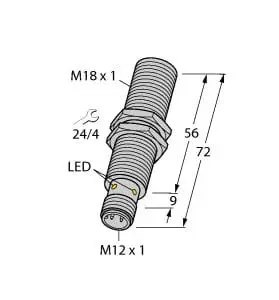 Produktfoto 1 von Induktiver Sensor uprox+