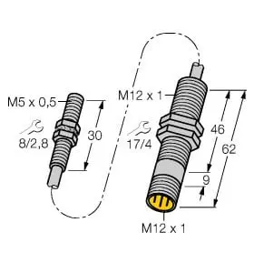 Produktfoto 1 von Induktiver Sensor mit Analogausgang