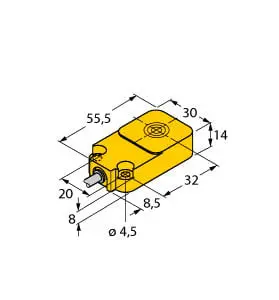 Produktfoto 1 von Induktiver Sensor mit Analogausgang