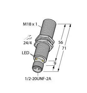 Produktfoto 1 von Induktiver Sensor uprox