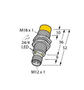 Produktfoto 1 von Induktiver Sensor uprox