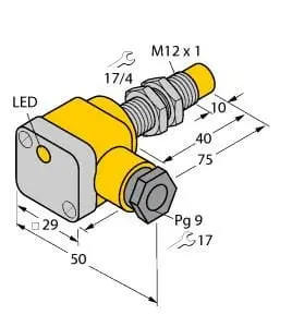 Produktfoto 1 von Induktiver Sensor uprox
