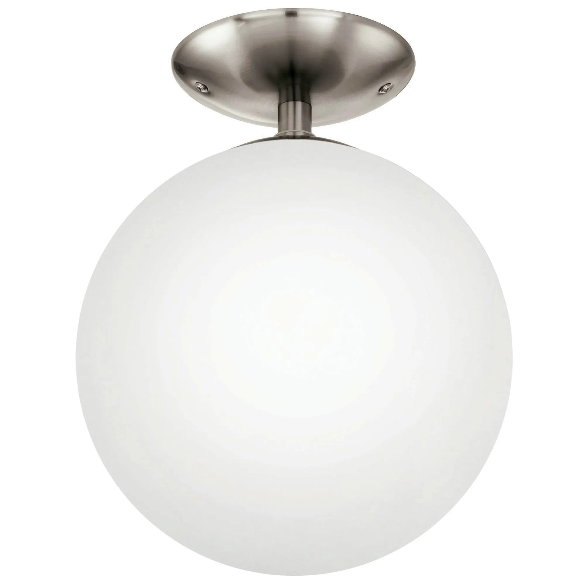 Produktfoto 1 von Deckenleuchte/1 E27 Nickel-Matt/Opal-Matt RONDO
