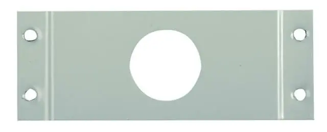 Produktfoto 1 von Kabeleinführung 1HE für Profi Plus, auskreuzfeld, für 1xPG16, gerade