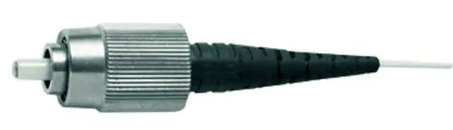 Produktfoto 1 von Faserpigtail 50/125 OM3, L=2 m FC/PC Stecker, Metallgehäuse