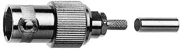Produktfoto 1 von BNC-Kabelbuchse CR/CR 75 OHM G4 (RG-179B/U)