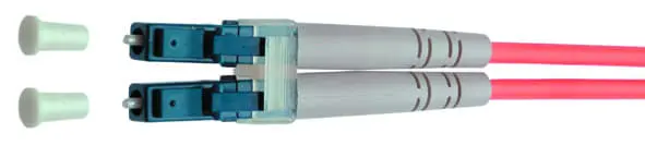 Produktfoto 1 von LC Duplex-Stecker,mm,Kabelmont.,beige Konfektioniert
